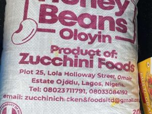 Zucchini Honey Beans (Brown Beans) 20LBS